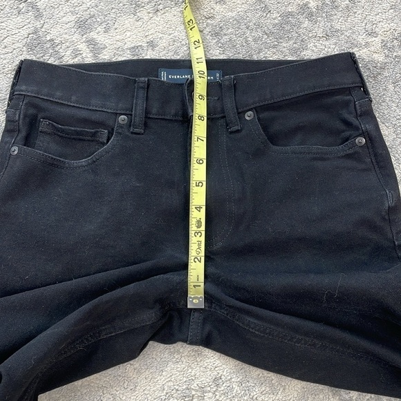 Everlane Uniform Black Slim Jeans Stretch Classic Everyday Sz 29x32 - Picture 9 of 10